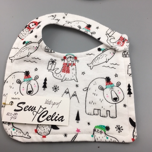 Hand sewn baby bibs by E Ditch