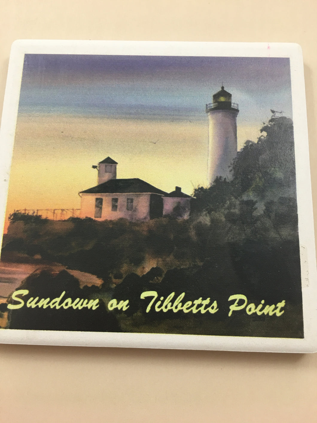 Sundown on Tibbetts Point  Coaster