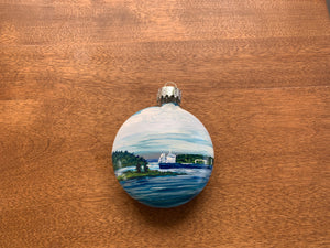 Hand Painted Glass Ornaments