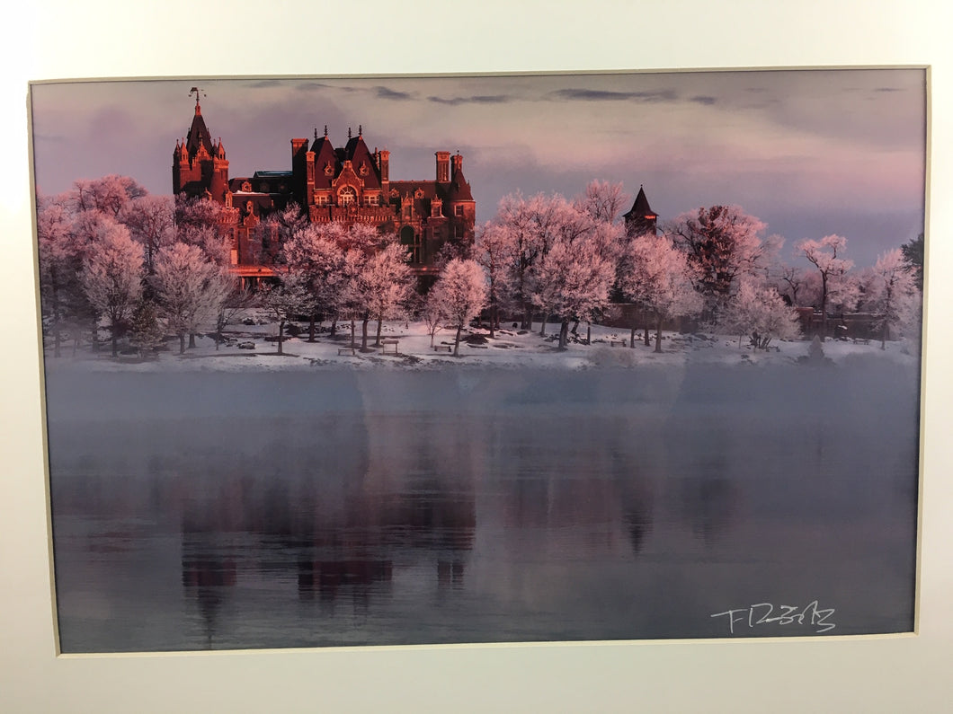 Copy of Boidt Castle in Winter Photo