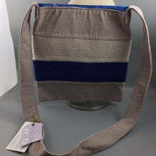 Load image into Gallery viewer, Upcycled Crossbody bag made with pants and sweaters by JoLynn Fiorentino
