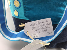 Load image into Gallery viewer, Tote Bag Made from upcycled jeans by JoLynn Fiorentino
