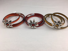 Load image into Gallery viewer, Triple wrap Flower bracelet by Beth Weldon
