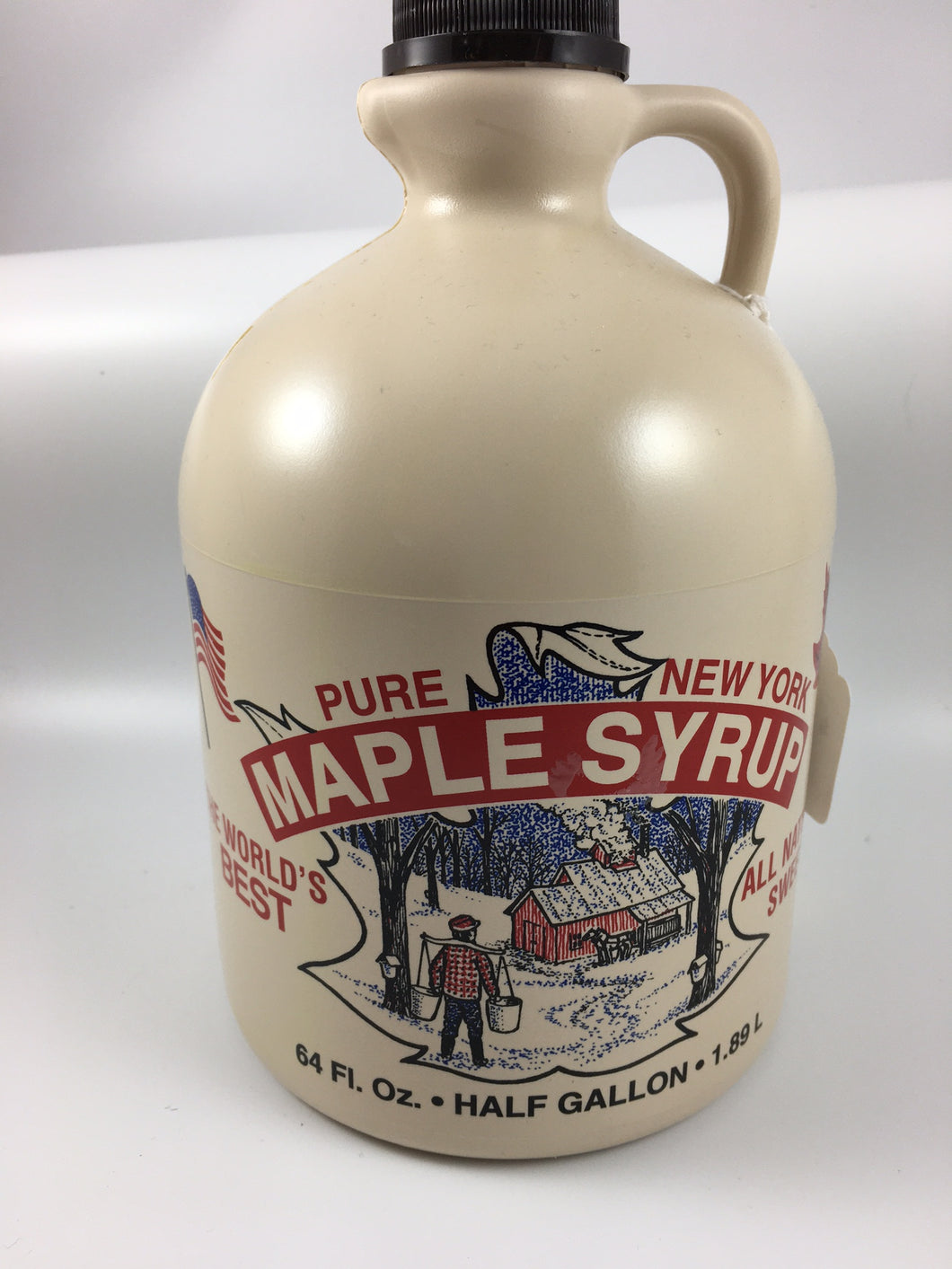 one 1/2 gallon of pure Maple Syrup by Ridge Maple