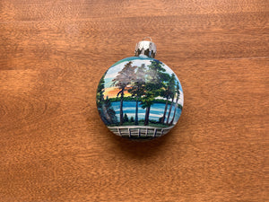 Hand Painted Glass Ornaments