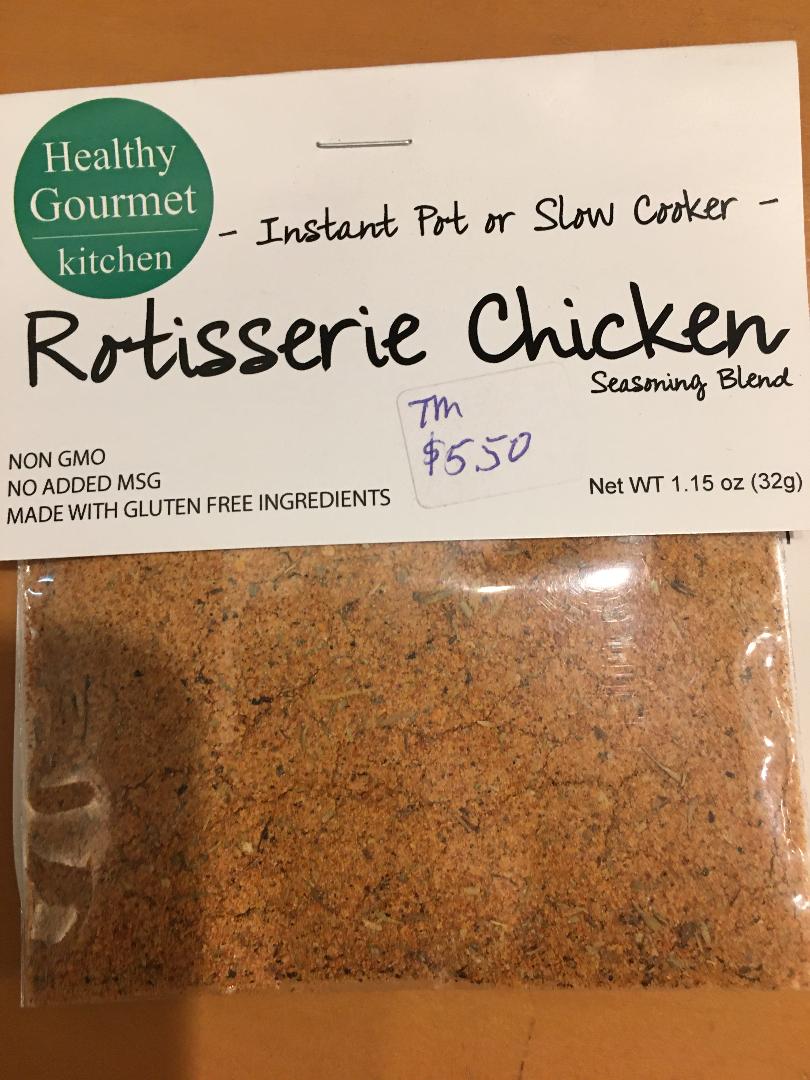 Instant Pot/slow cooker Rotisserie Chicken seasoning