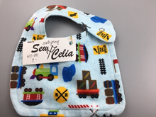 Load image into Gallery viewer, Hand sewn baby bibs by E Ditch
